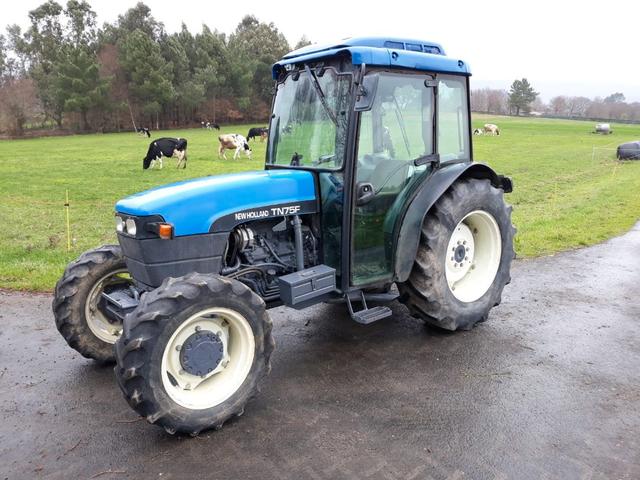 NEW HOLLAND TN 75F – TRACTOR AGRICOLA